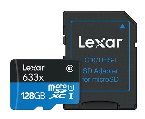 Thẻ nhớ Lexar 32GB,64GB,128GB Micro SD Class 10 tốc độ 100Mb/s