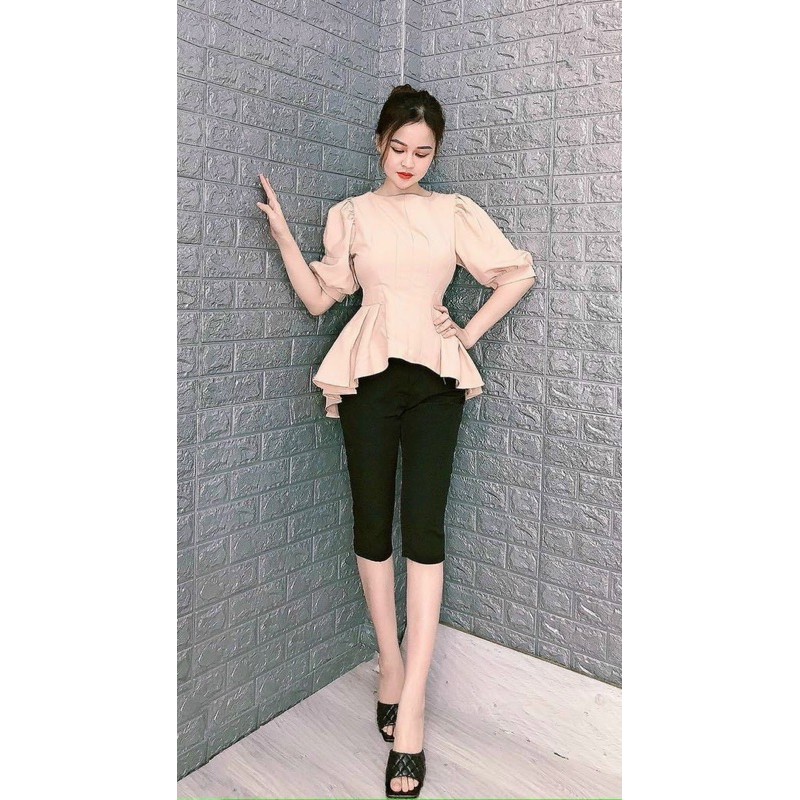 [HCM]Sét Peplum #Bigsize 60KG Đến 90KG