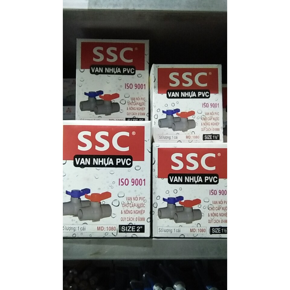 VAN NHỰA 60 SSC