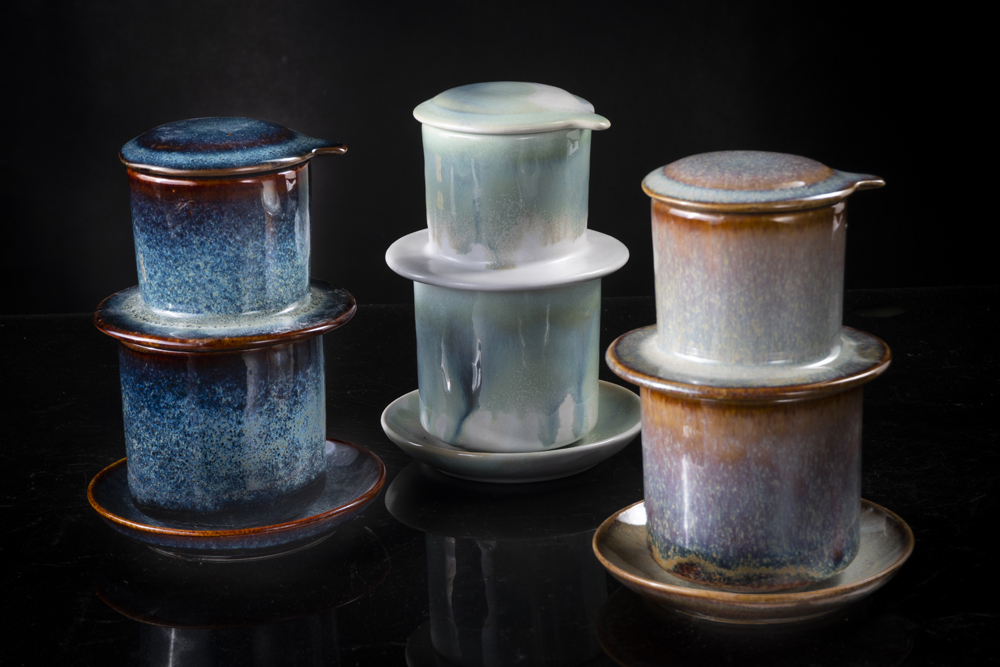 BLUE VIETNAMESE COFFEE FILTER