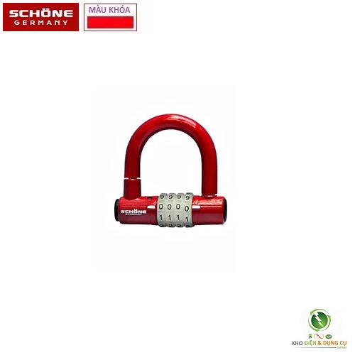 Ổ KHÓA SỐ DẠ QUANG SCHONE SC-801 CAO CẤP ( ĐEN - ĐỎ - VÀNG )