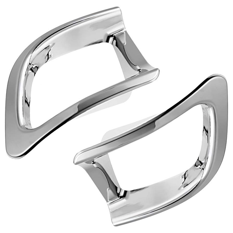 Rear Bumper Fog Light Lamp Cover Trim for Toyota Highlander 2014 2015 2016 2017 2018