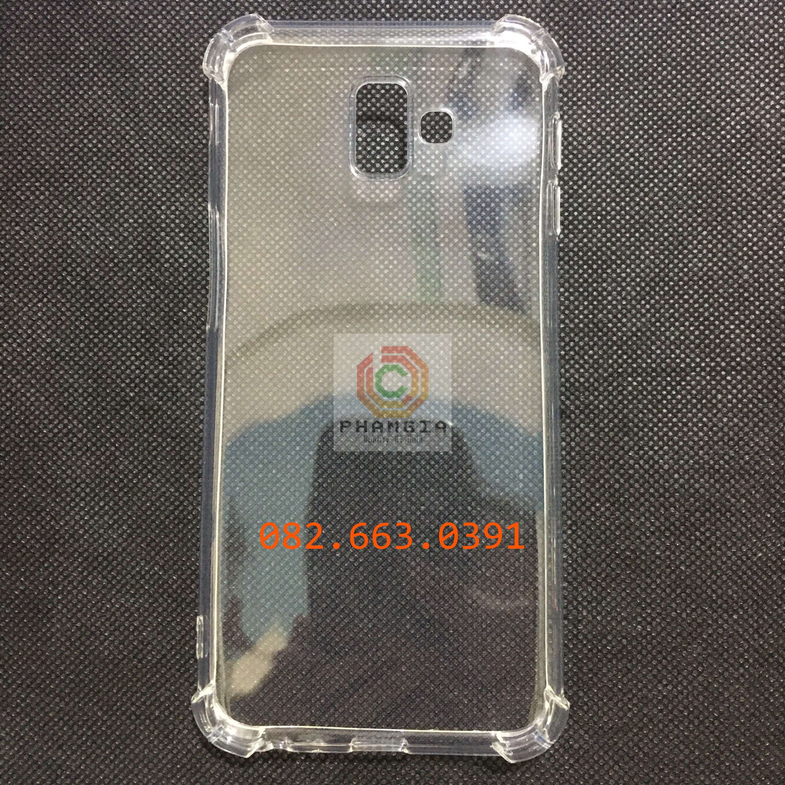 Ốp lưng chống sốc dẻo trong suốt dành cho Samsung J6 Prime/ J610/ J6+ (Plus) / J4+(PLus) /J4 Prime