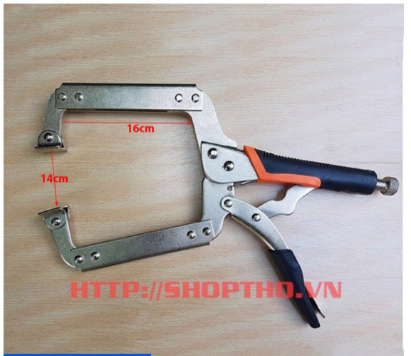 Kẹp nhanh chữ C  mở  5cm, 7cm,  14cm