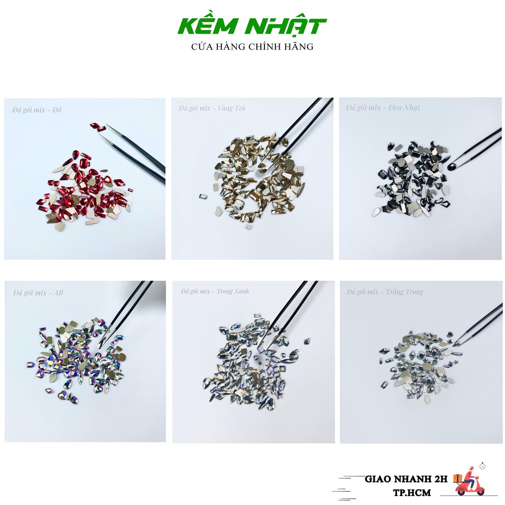Đá Khối Nail Mix 100 Viên