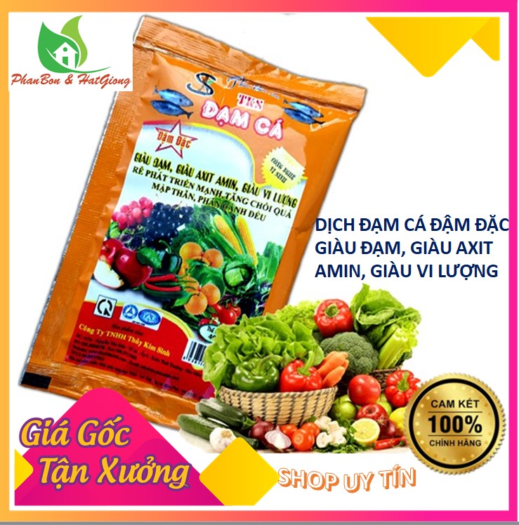 Phân Bón Đạm Cá PHÂN BÓN HỮU CƠ ĐẠM CÁ 40ML - 1KG VIÊN - 5KG BỘT - Shop Phân Bón, Hạt Giống Rau Củ Quả, Xơ Dừa, Mùn Dừa, Đất Sạch Trồng Rau Tp. Hồ Chí Minh