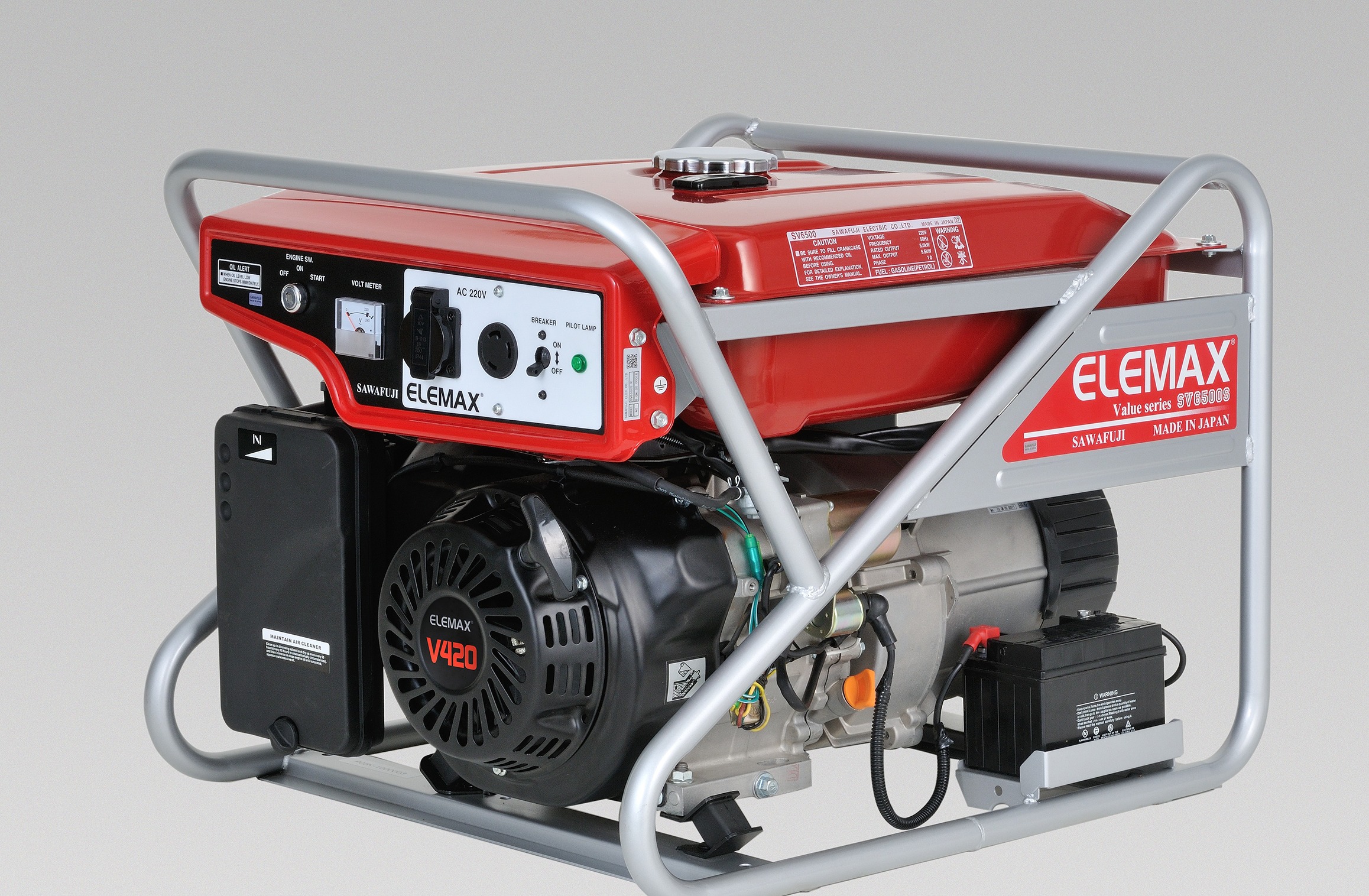[HCM]MÁY PHÁT ĐIỆN ELEMAX SV6500 5KVA