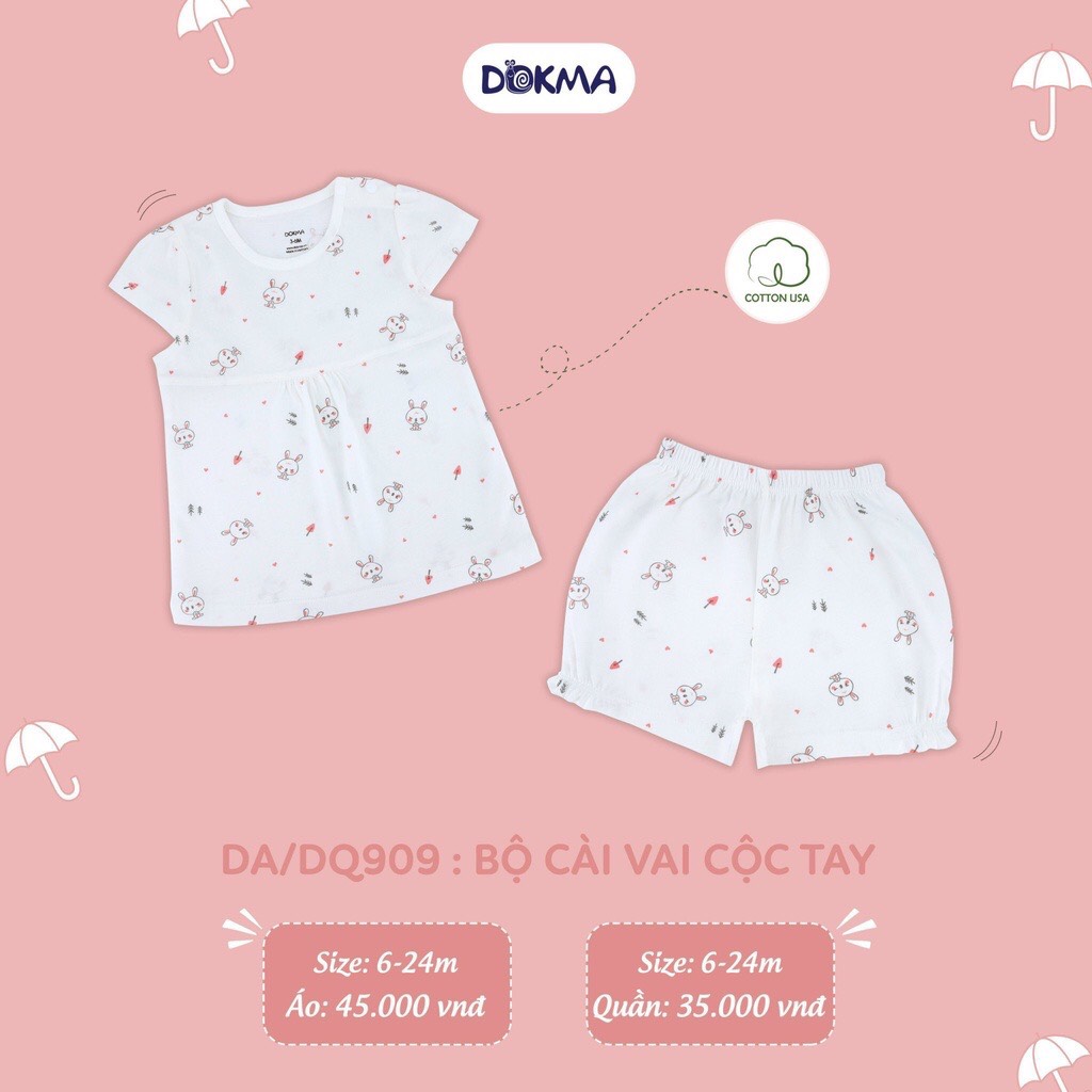 Bộ cộc cài vai cho bé (6-24M)