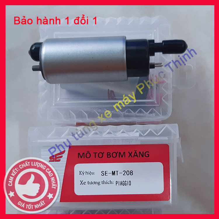 Mô tơ bơm xăng xe máy Piaggio, bảo hành 6 tháng