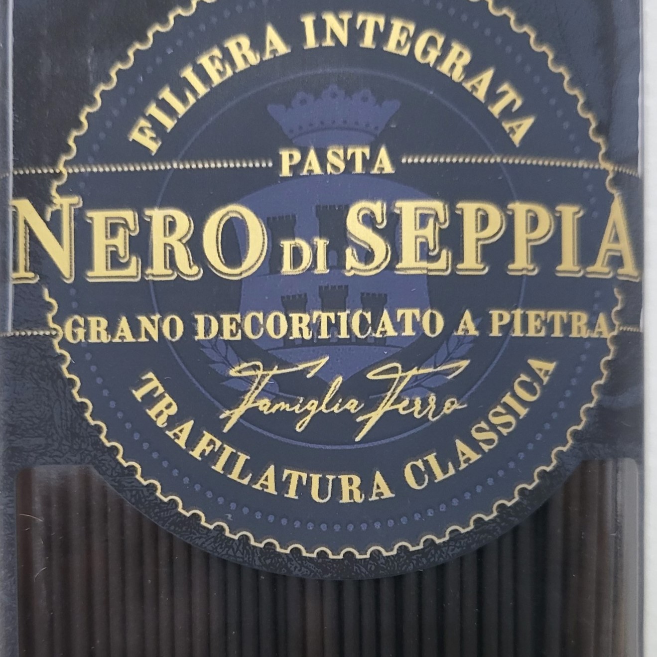 [Gói 500g / số 615] MÌ Ý MỰC ĐEN [Ý] LA MOLISANA Spaghetti Black Squid Ink Pasta