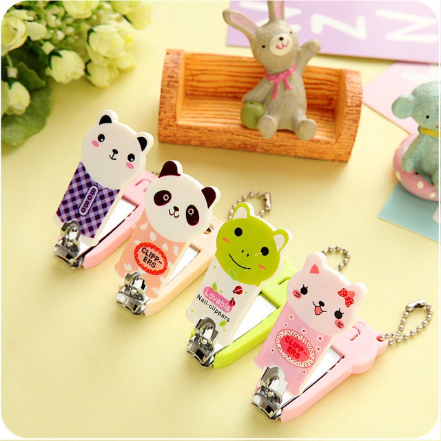 Dụng Cụ Bấm Móng Tay Hoạt Hình Mini Dành Cho Bé Yêu (Giao ngẫu nhiên)
