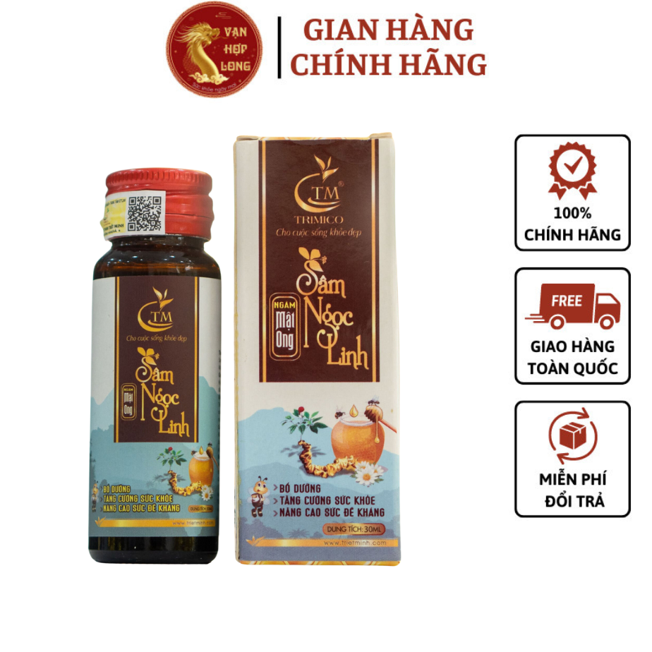 Sam Ngoc Linh white sugar column 30ml -500ml