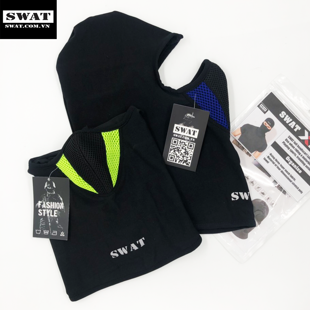 [HOT] Khăn trùm đầu Swat X2 3 lớp cao cấp( NHIỀU MÀU)
