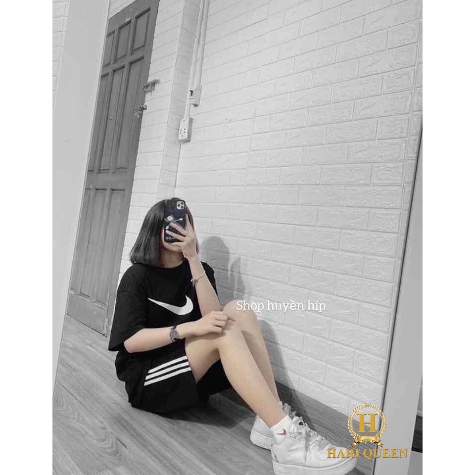✅ Quần SHORT ỐNG SUÔNG 3 SỌC