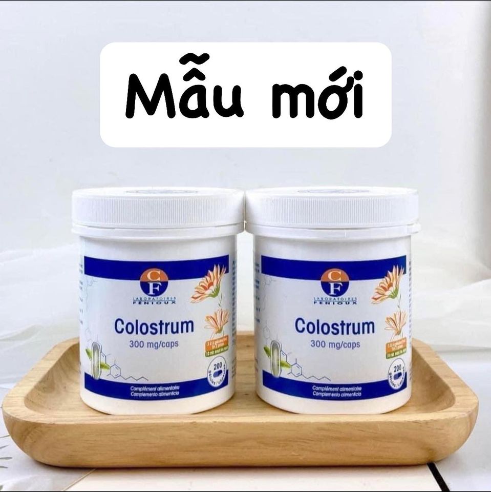 Sữa non Pháp Fenioux Colostrum hộp 200 viên