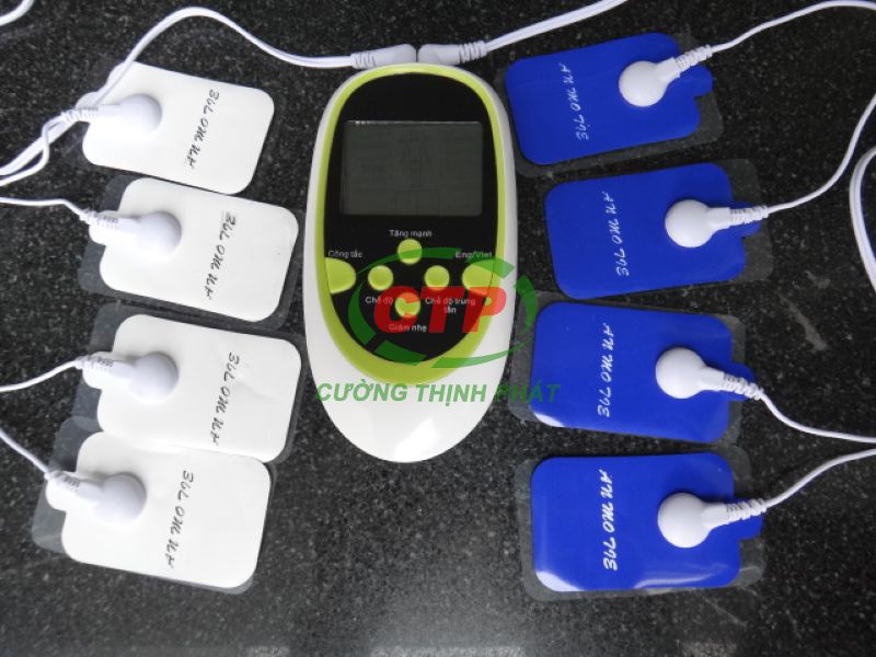 Máy Massage Trị Liệu Xung Điện Mát Xa 8 Miếng Dán