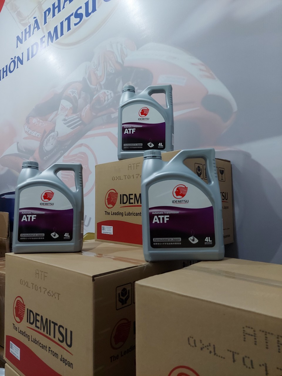 DẦU HỘP SỐ IDEMITSU ATF ĐÓNG GÓI 4LIT