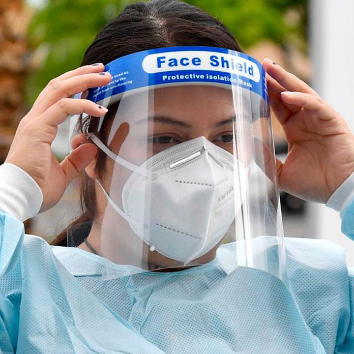 10 cái kính che mặt trong suốt chống giọt bắn Face Shield