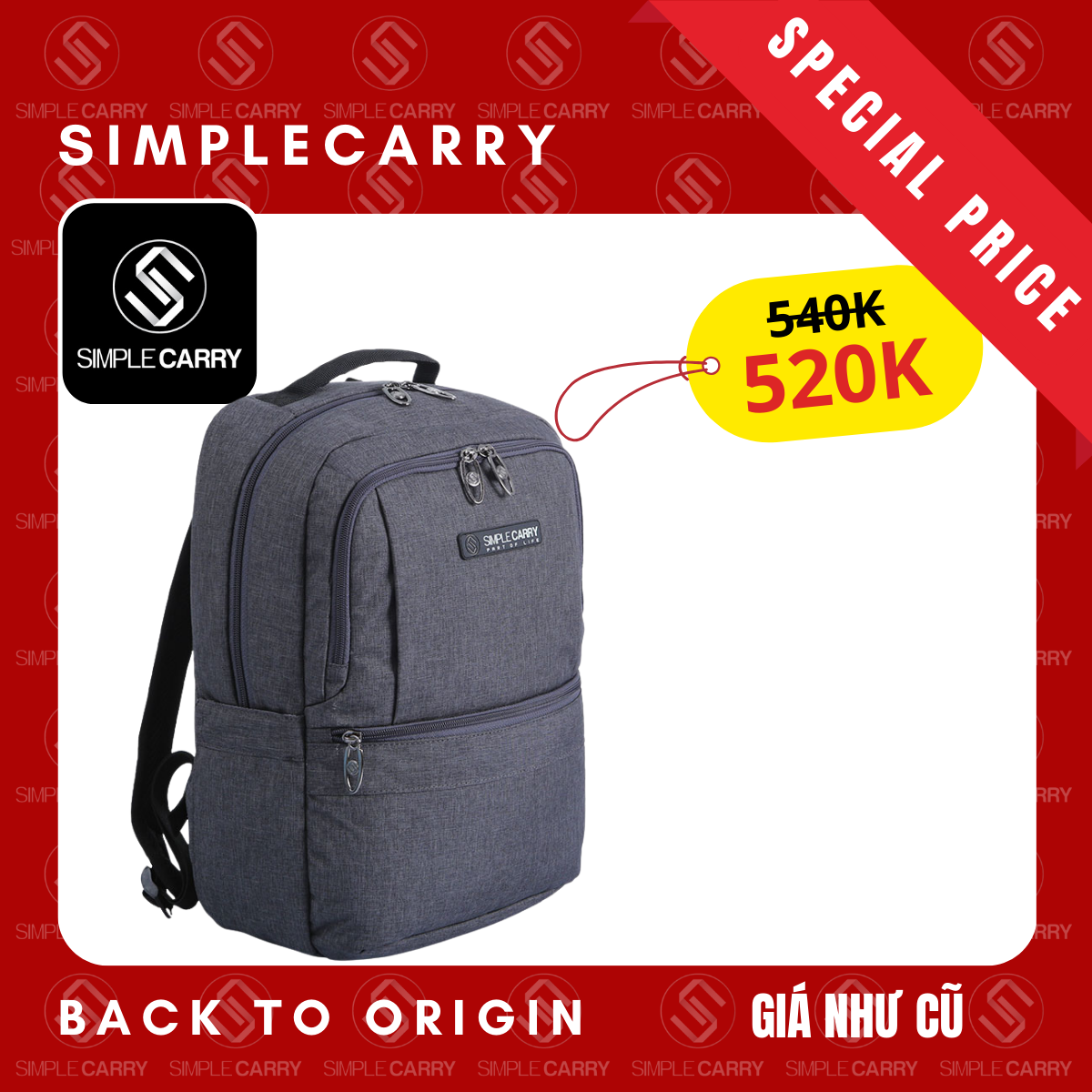 Balo Học Sinh, Sinh Viên SimpleCarry Issac 6