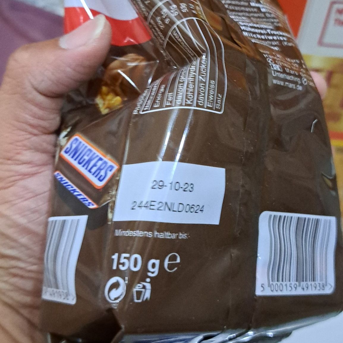 Socola Snickers Miniatures 150g Đức - Date T10/2023