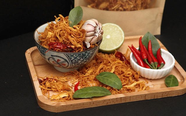 [HCM]KHÔ GÀ LÁ CHANH GÓI 25G