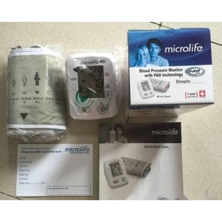 [HCM]Máy đo huyết áp Microlife BP A2 Basic Thụy Sĩ