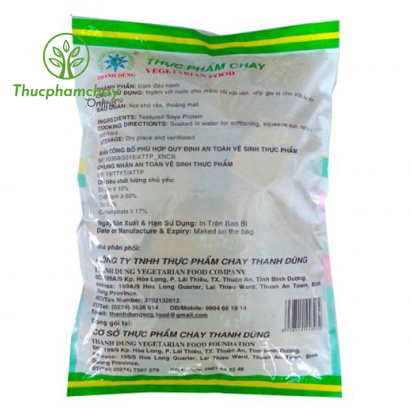 Sườn Non Chay thương hiệu Thanh Dũng 1Kg