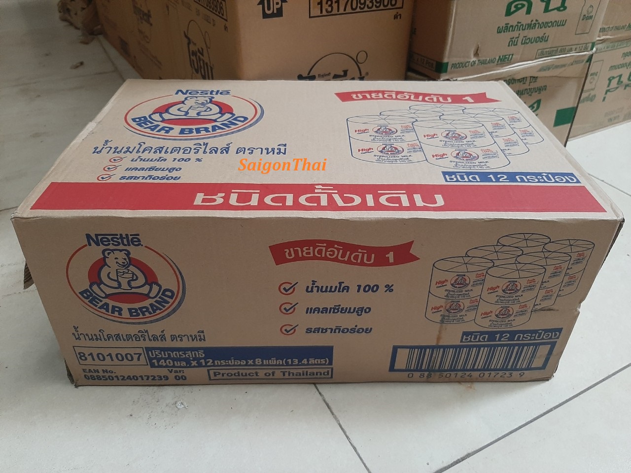 (SGT) Thùng sữa gấu Nestle 140ml chính hãng (Thái Lan)