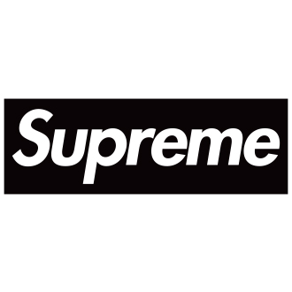 Supreme logo sticker waterproof decal laptop bicycle helmet...