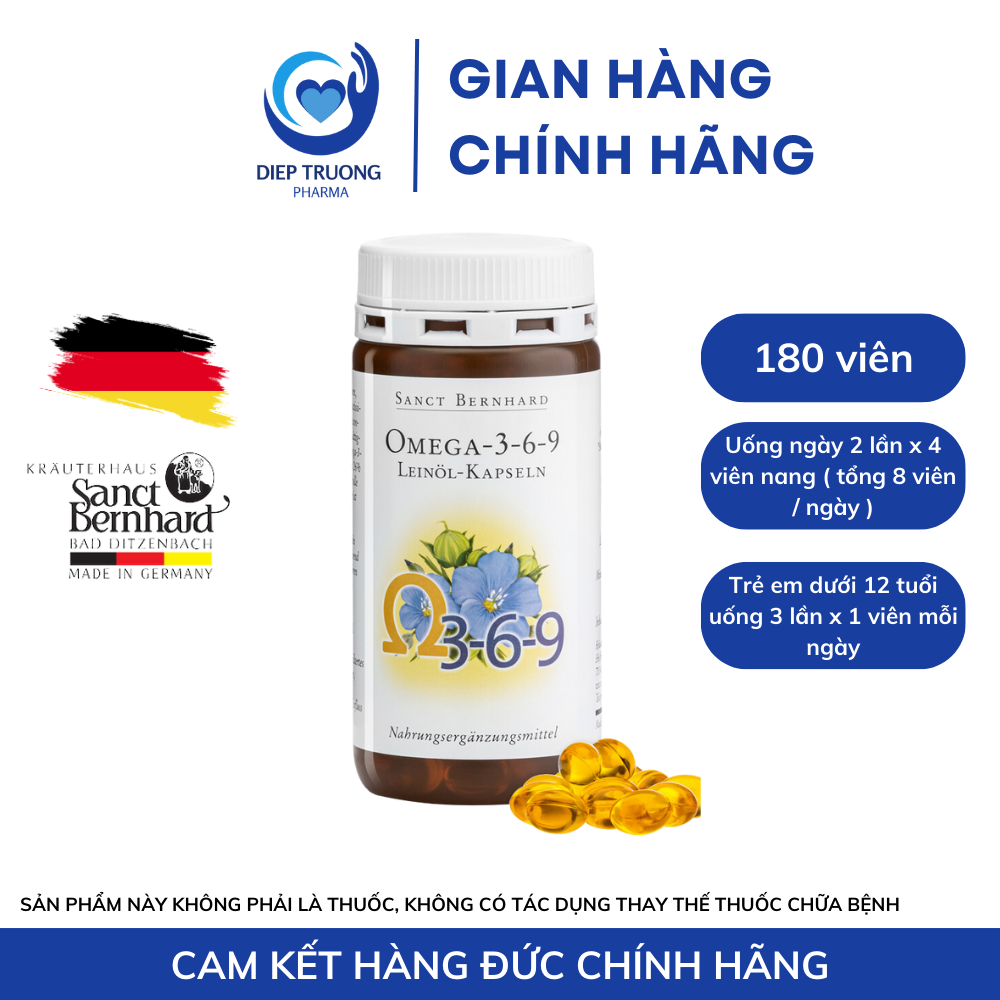 OMEGA 3-6-9 SANCT BERNHARD, ĐỨC