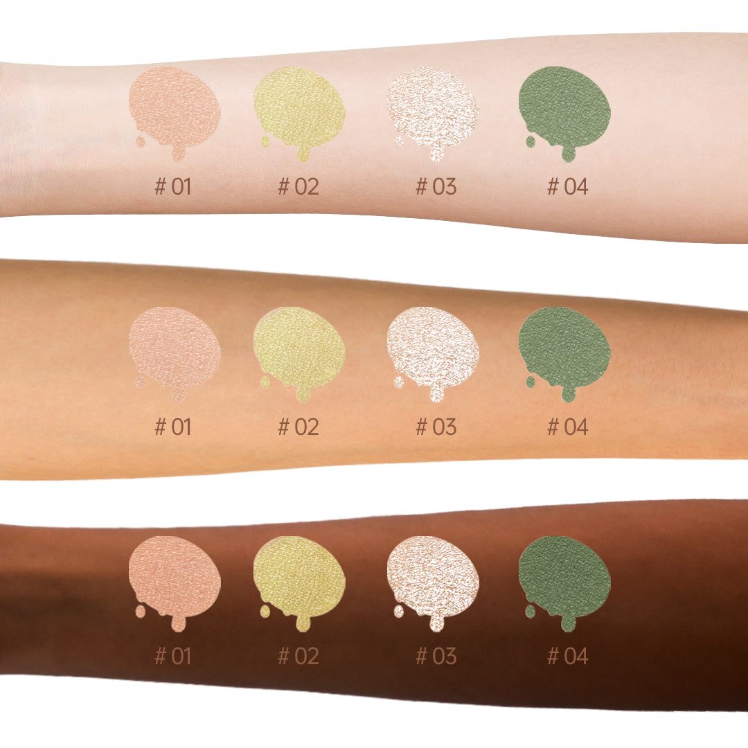 ZEESEA Bảng Phấn Mắt 4 Ô Dessert Collection Eyeshadow Palette Matcha Macaron