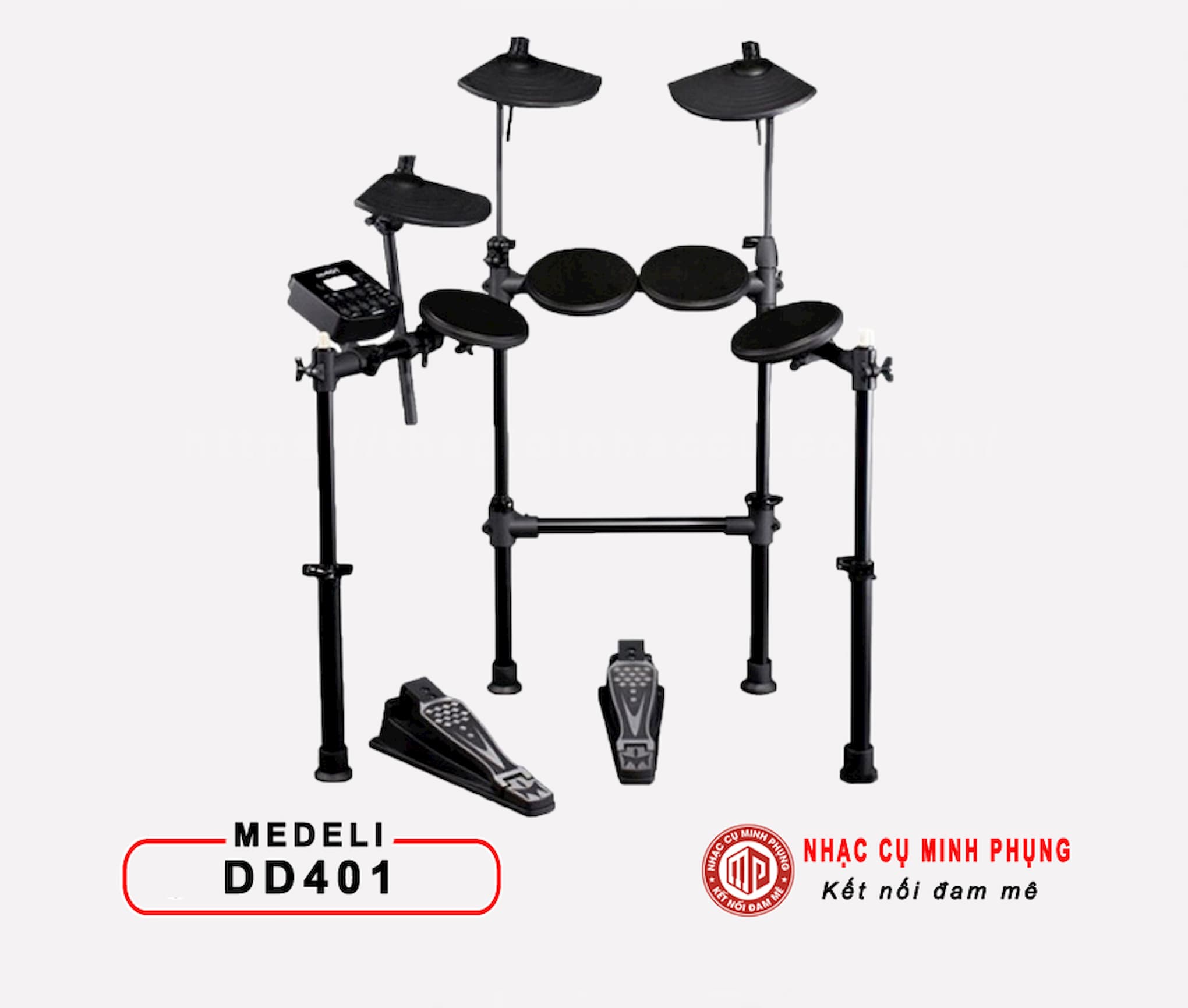 [HCM]Trống điện tử Medeli DD401