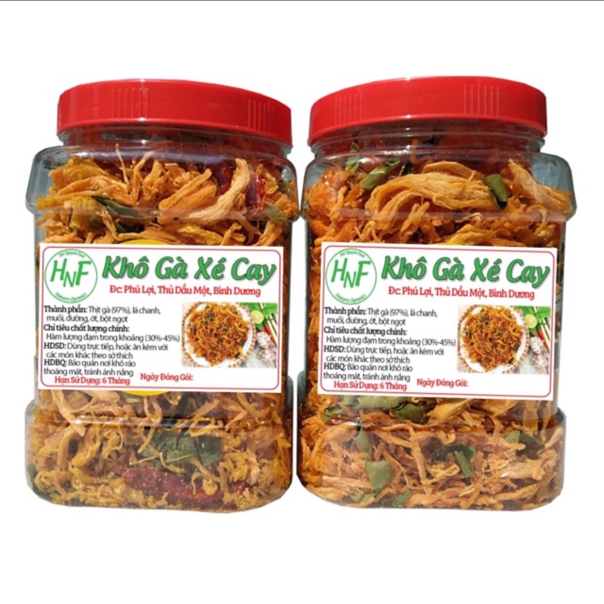 500G KHÔ GÀ LÁ CHANH