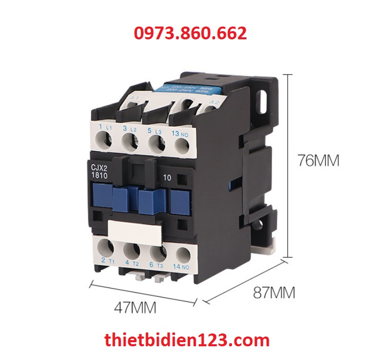 Khởi động từ - Contactor CJX2-12A, 18A, 25A, 32A