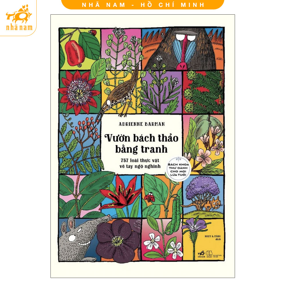Sách - Bách khoa thư dành cho mọi lứa tuổi - Vườn bách thảo bằng tranh