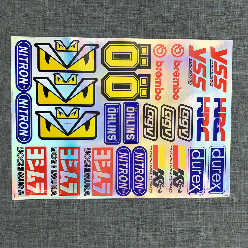 Tem Dán Xe Máy , Đề Can , Logo [ Mẫu số 8 ]
