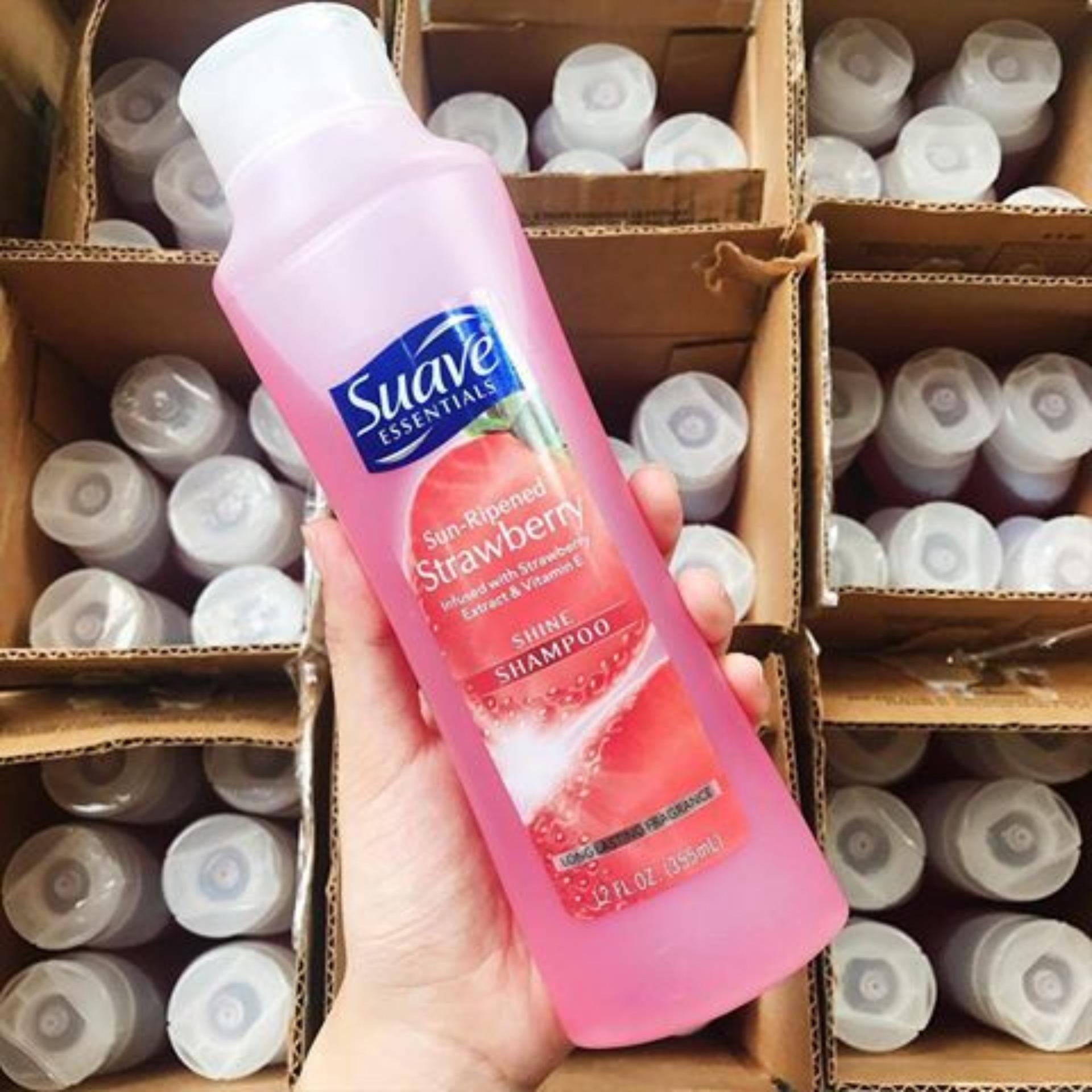 DẦU GỘI SUAVE ESSENTIALS WILD CHERRY BLOSSOM