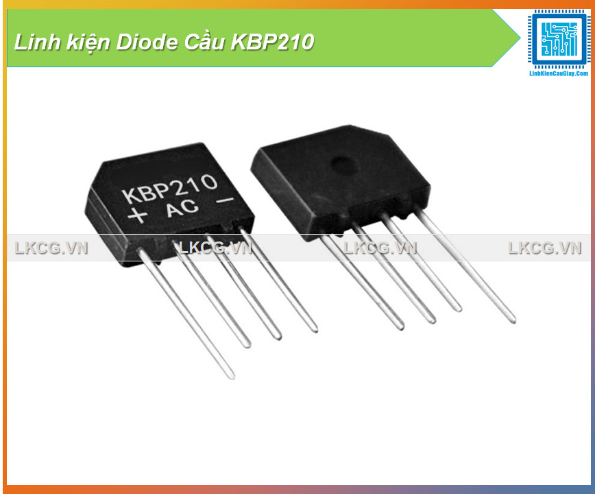 Linh kiện diode cầu kbp210