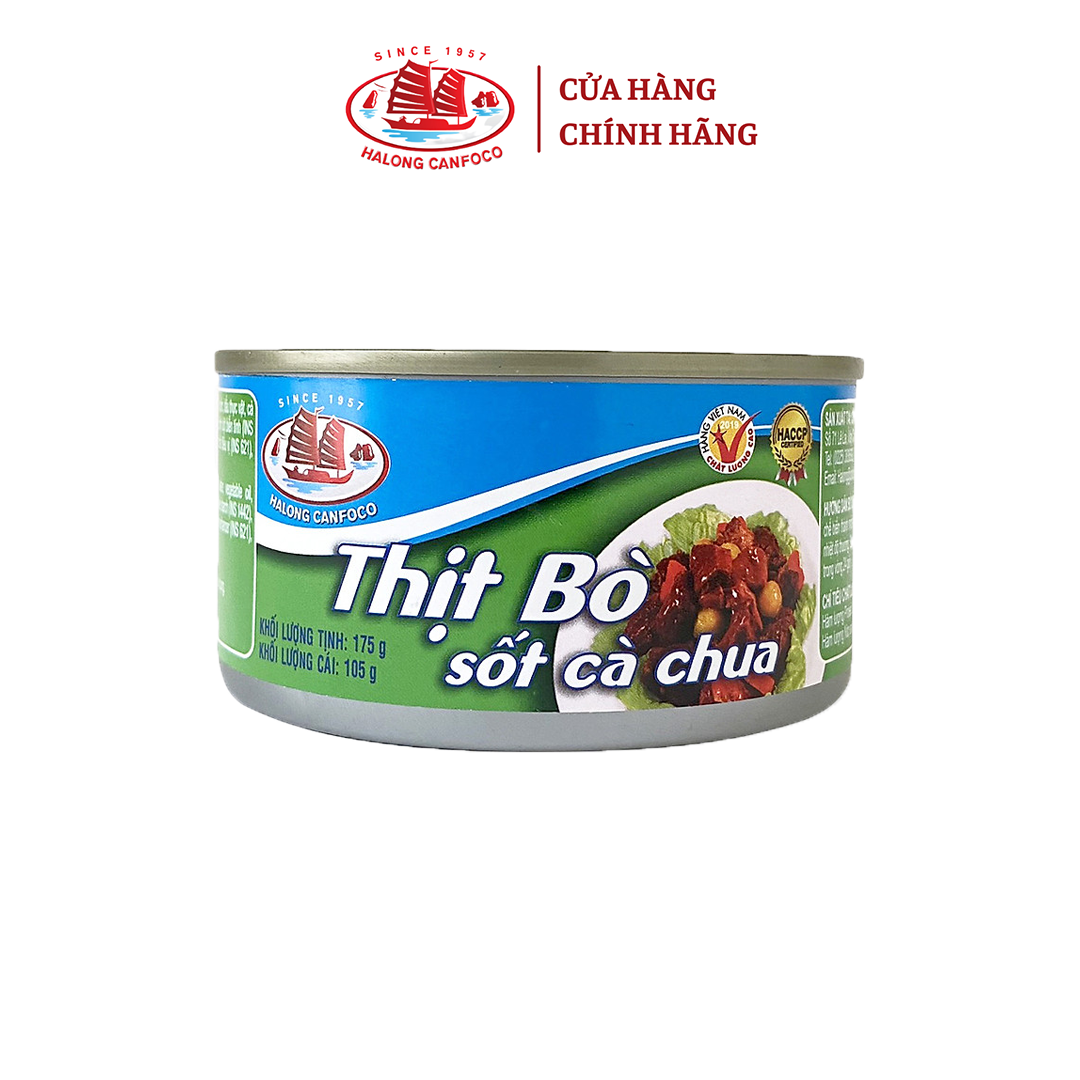 Thịt bò sốt cà 175g - Đồ Hộp Hạ Long