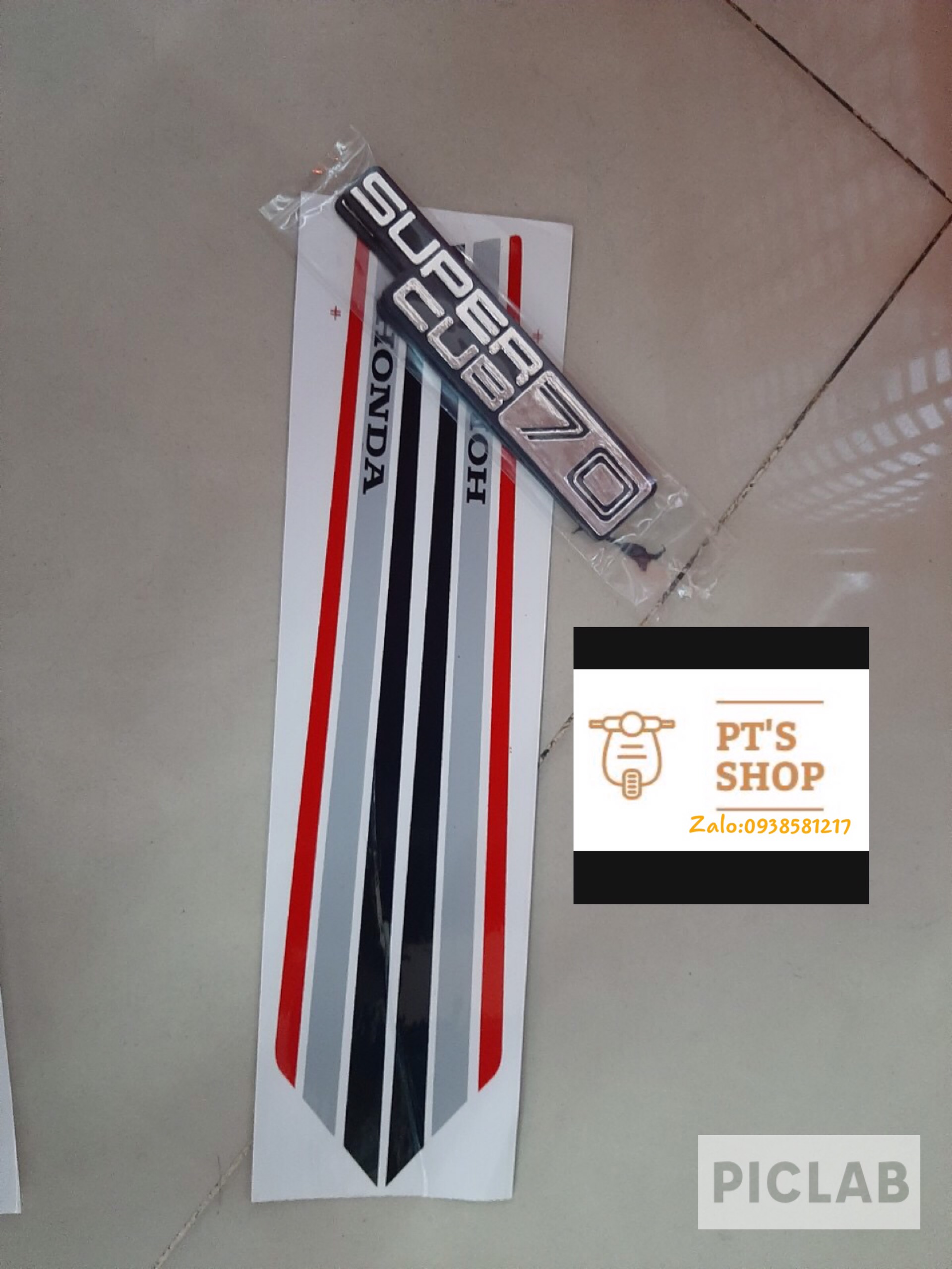 [HCM]Trọn Bộ Tem SUPPER CUB 70
