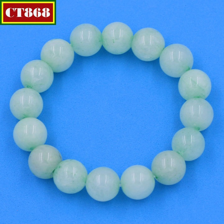Bracelet pearl chain ovata 12 cups 16 beads (turquoise)