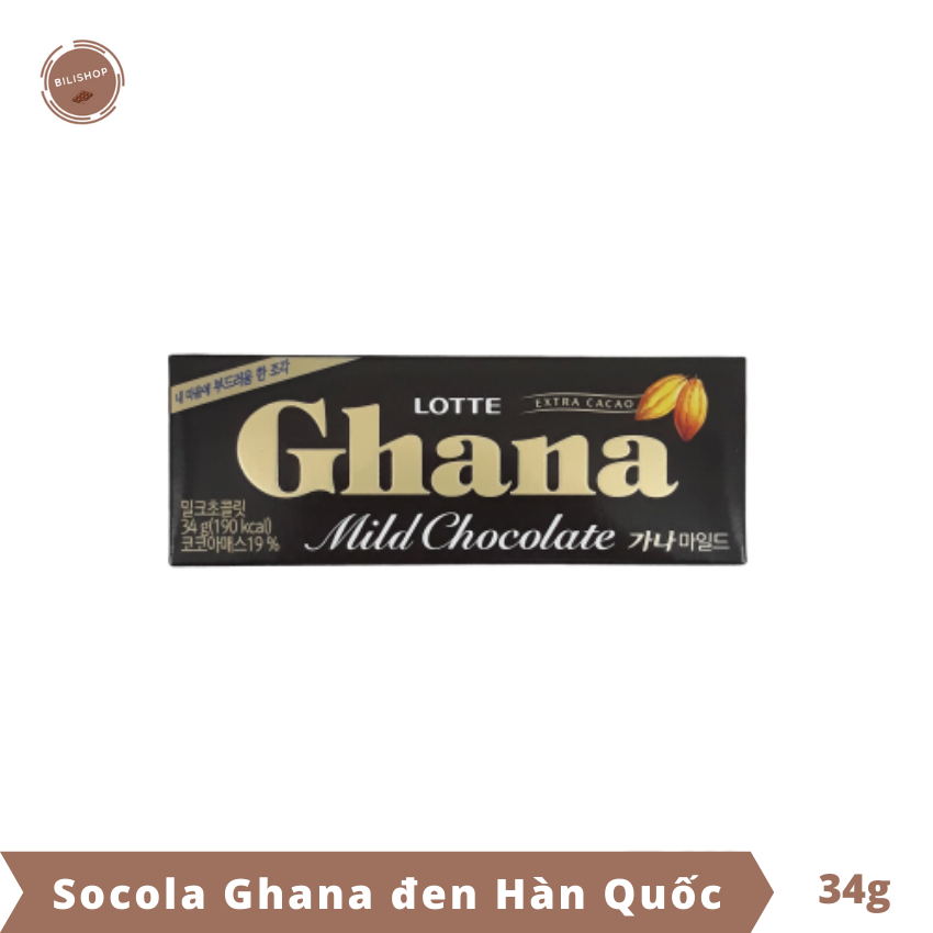 Socola đen Hàn Quốc 34g