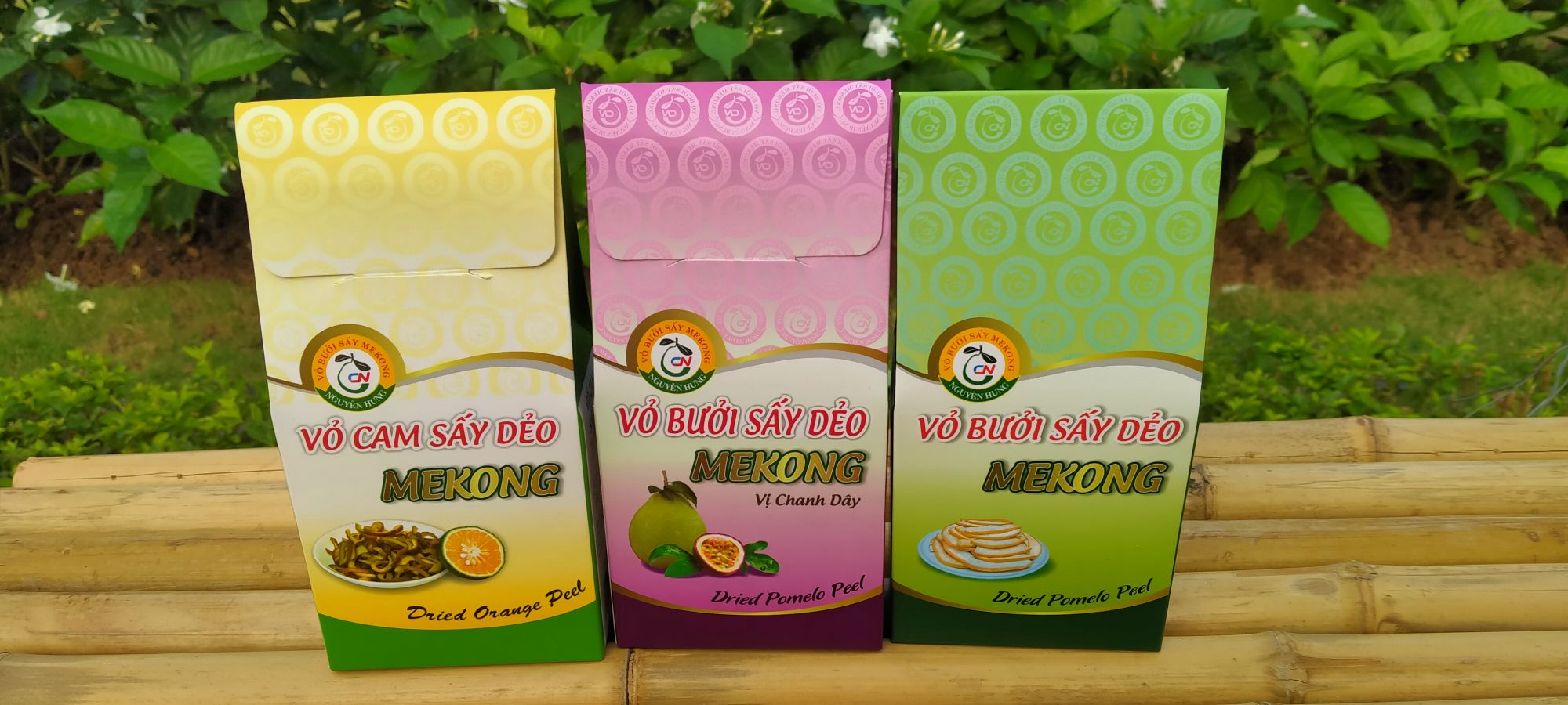 vỏ cam sấy dẻo Mekong 120gr