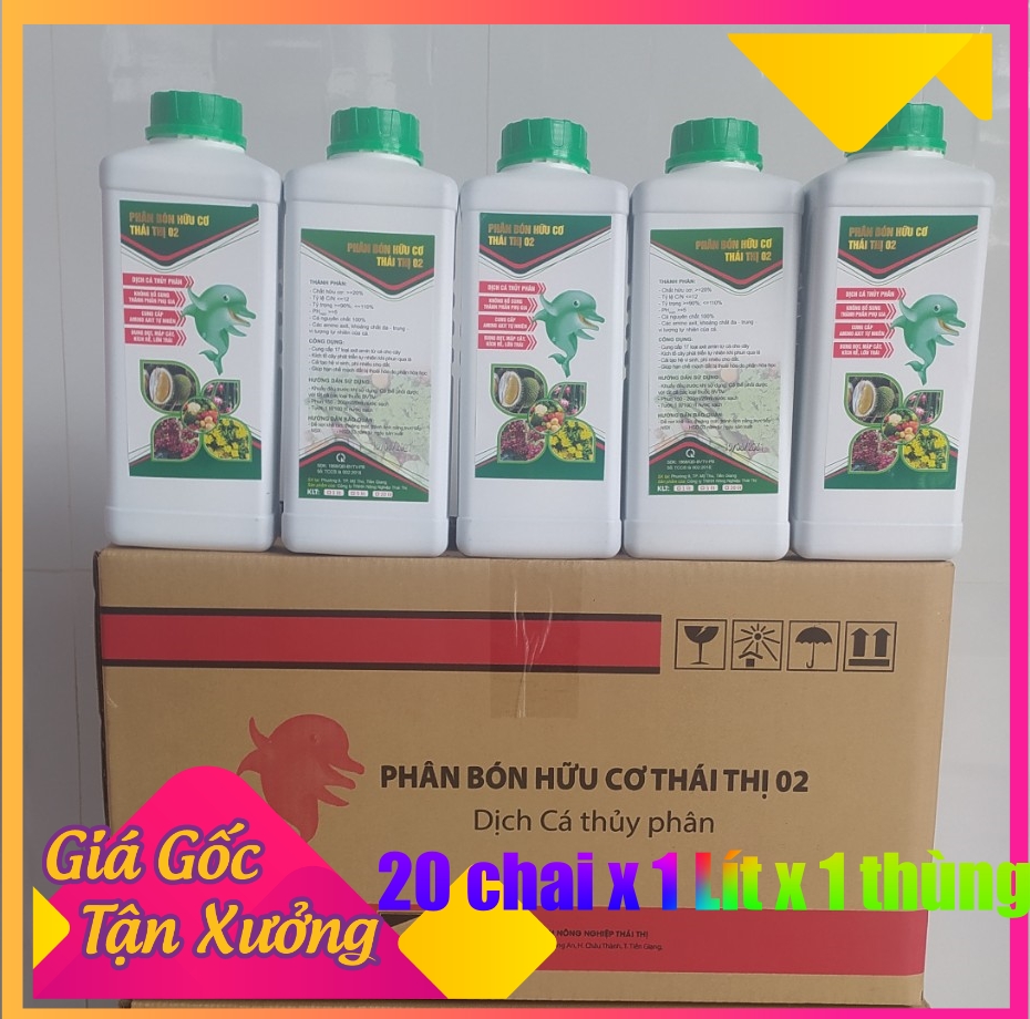 Phân Cá Hữu Cơ, Đạm Cá Hữu Cơ, Thái Thị Chai 1 Lít