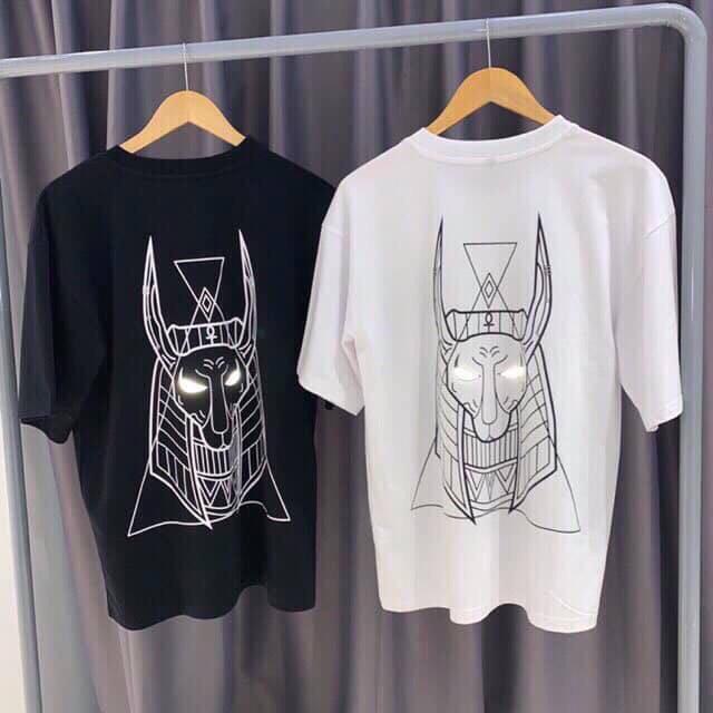 Áo Thun Form Rộng In Hình Đầu Trâu Ai Cập Cool Ngầu TTSL0280