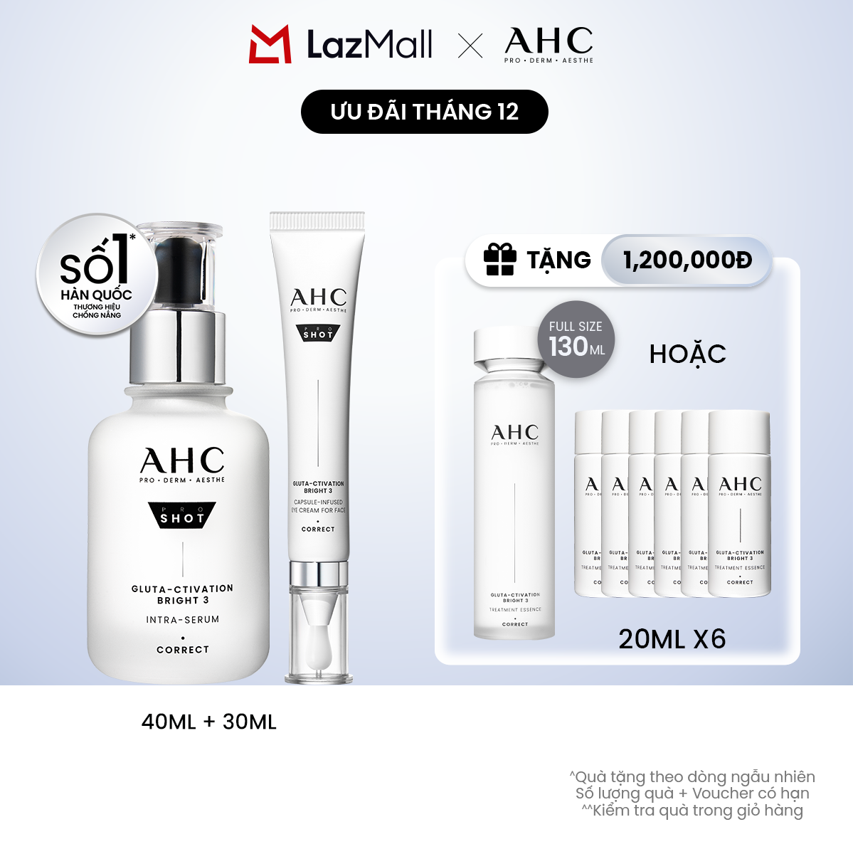 Bộ đôi Tinh chất Serum + Kem mắt&hellip;