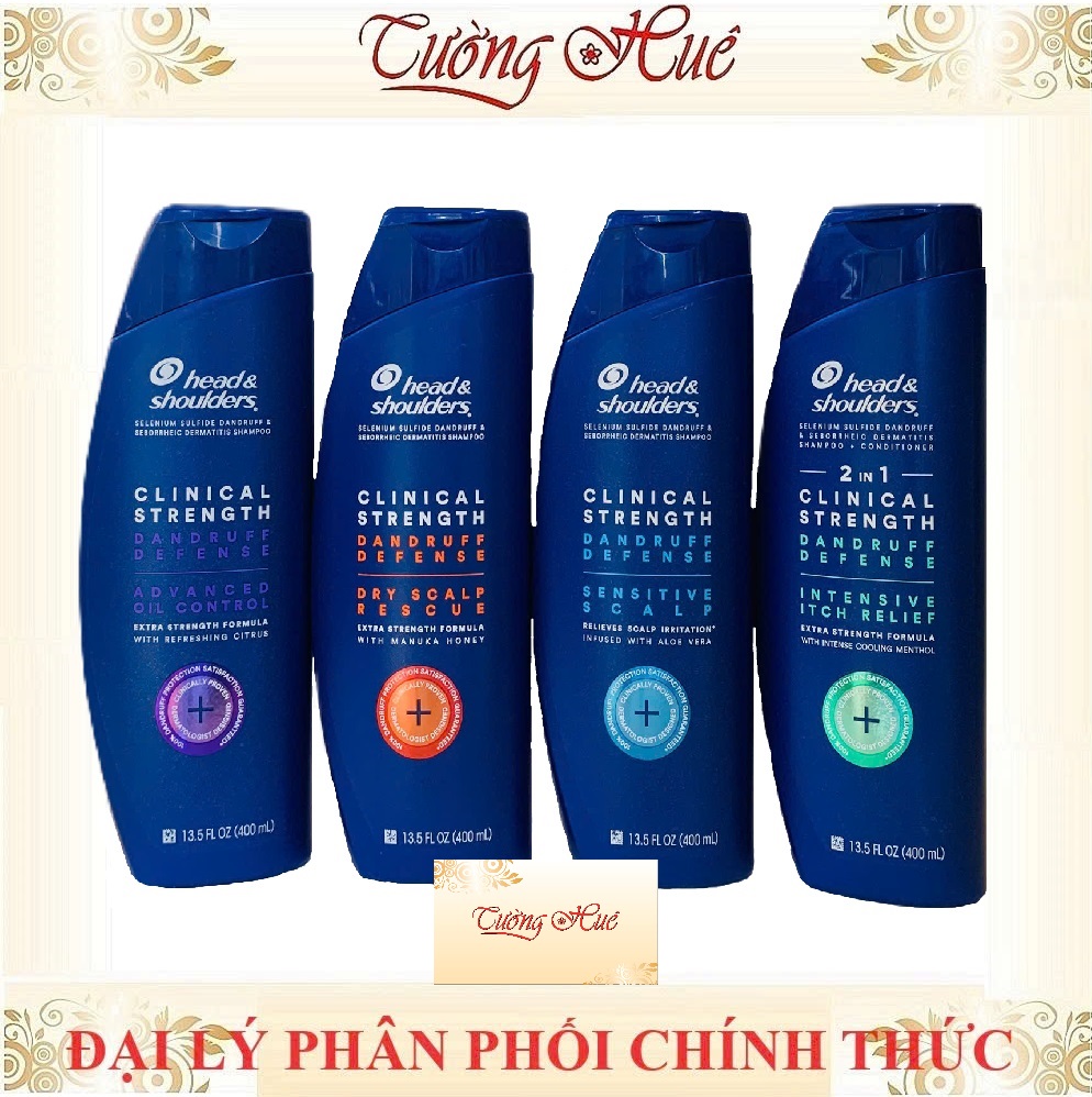 Dầu gội Head & Shoulders Clinical Strength 400ml