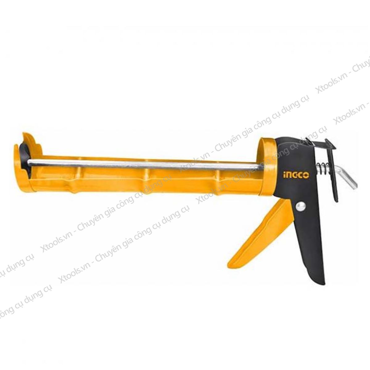 Súng bơm keo Silicol INGCO 9Inch súng bắn keo silicol thân xương thép siêu bền chắc chịu lực cao dễ dàng sử dụng XTOOLs -
