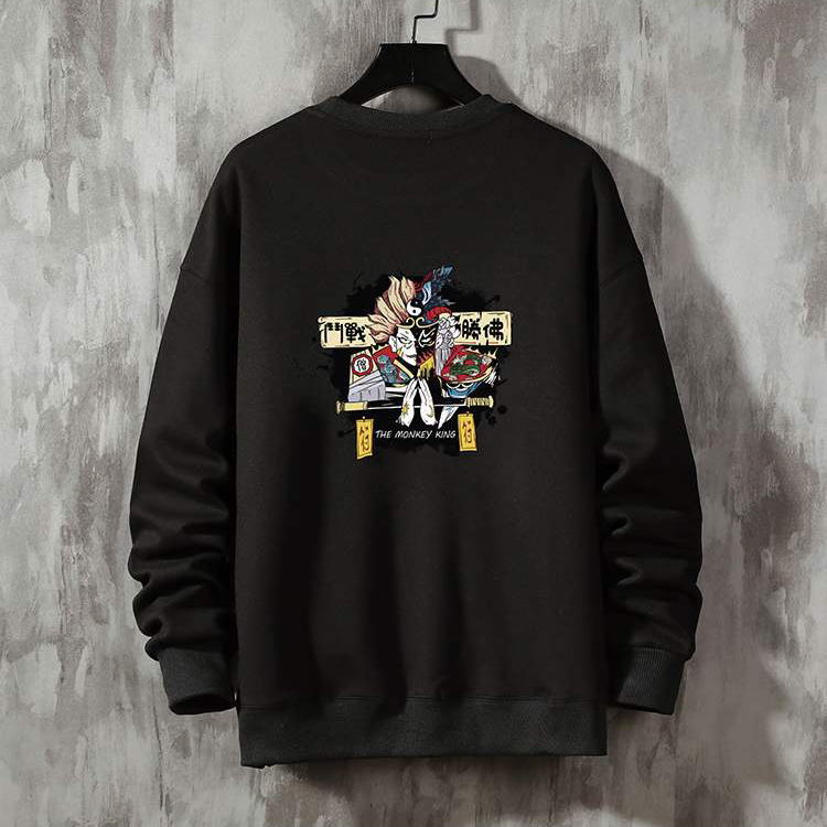 [VIDEO THẬT] Áo nỉ bông Sweater Monkey King unisex 2 màu (nam nữ đều mặc được)