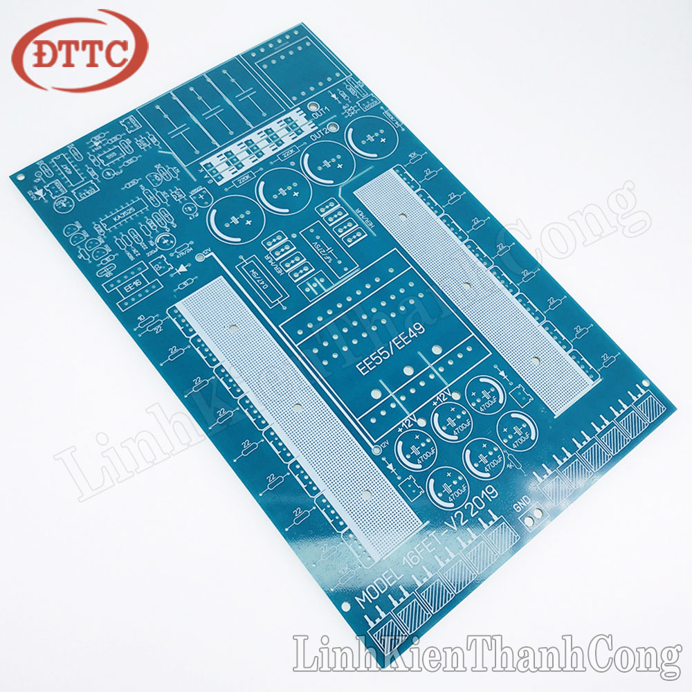 [Nhập ELJAN2 giảm đến 200k cho đơn 99k]Bo mạch 16 FET EE55 (4 tụ nhân áp)